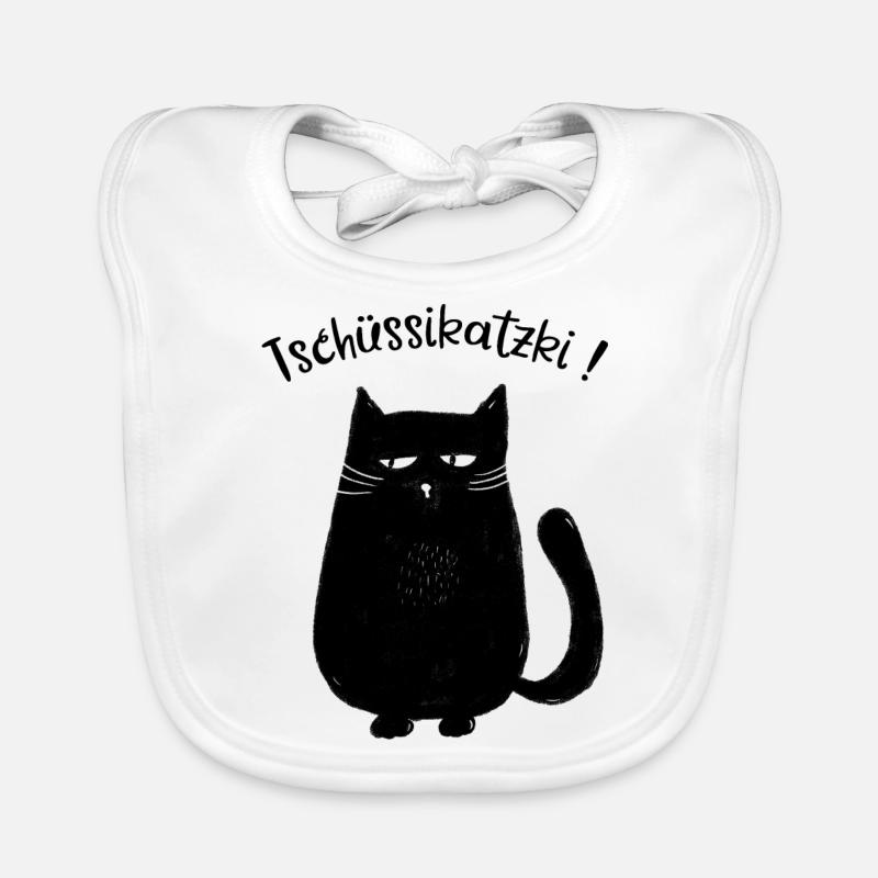 Tschüssikatzki ! Baby Bio-Lätzchen