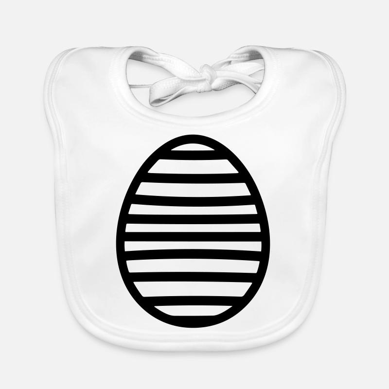 Osterei Baby Bio-Lätzchen