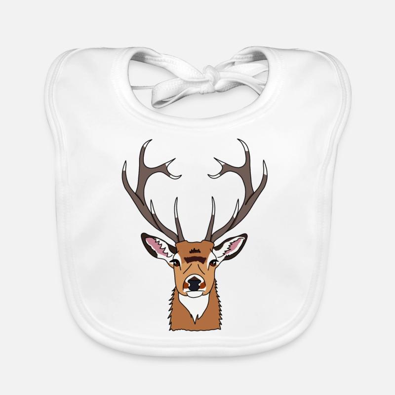 Deer Organic Baby Bibs