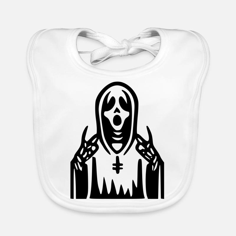 Scream Priest Organic Baby Bibs