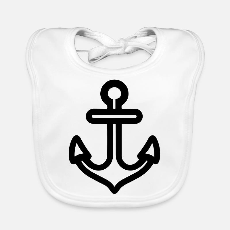 Ancre Bavoir bio Bébé