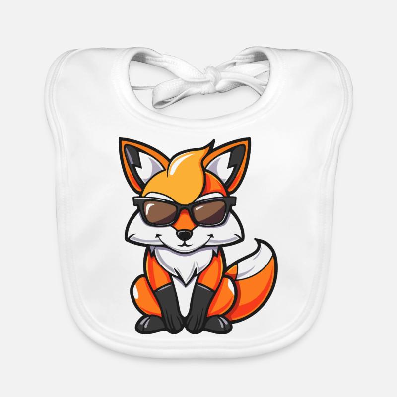 Fuchs Comic Cool Baby Bio-Lätzchen