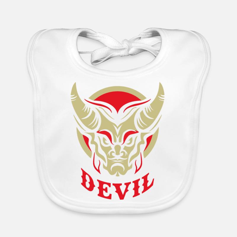 Devil Organic Baby Bibs
