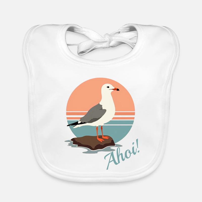 Möwe Ahoi Baby Bio-Lätzchen