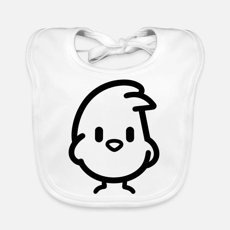 poussin Bavoir bio Bébé