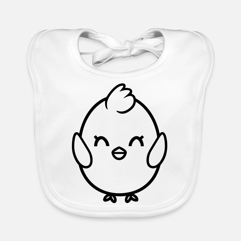 poussin Bavoir bio Bébé