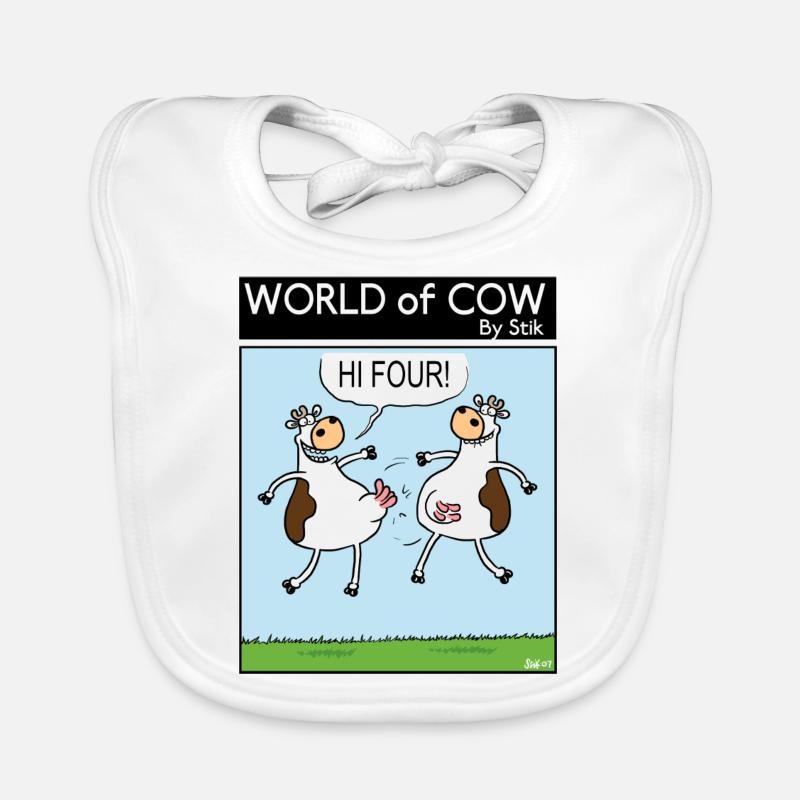 HALLO VIER! Baby Bio-Lätzchen