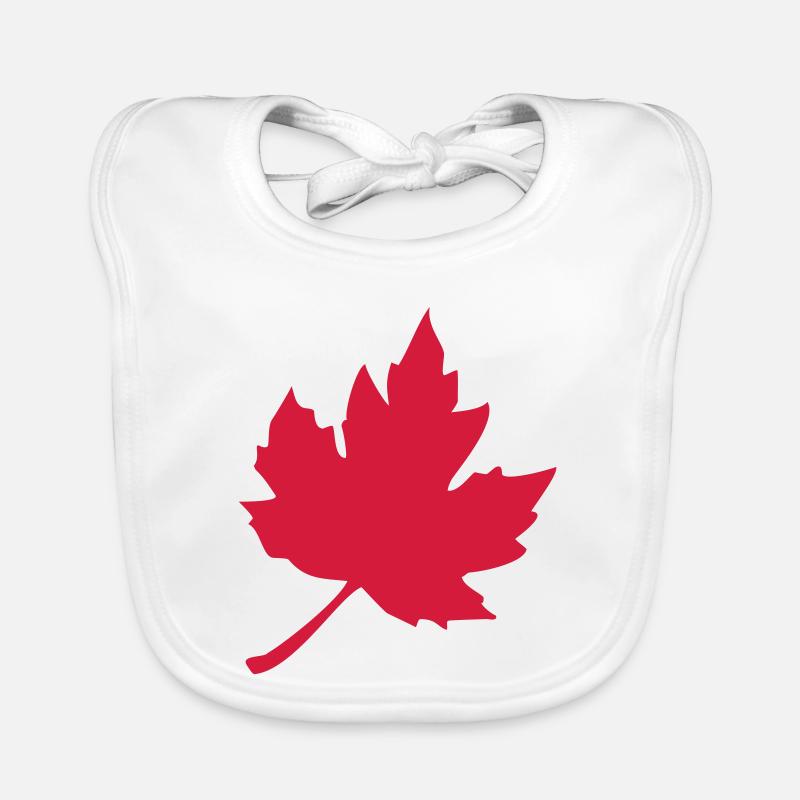 maple leaf Organic Baby Bibs