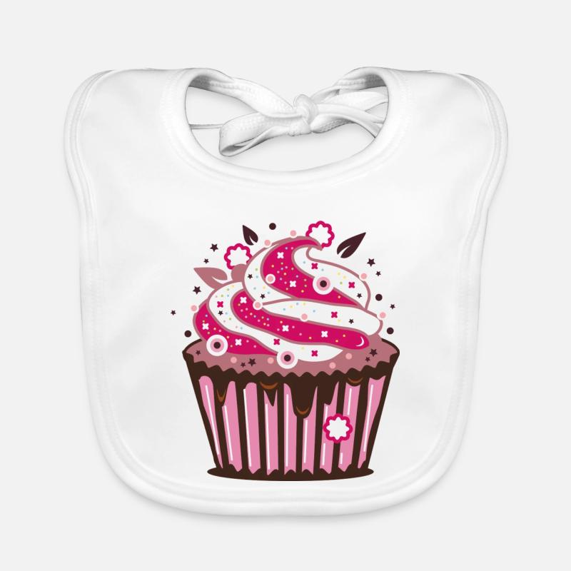 Cupcake Baby Bio-Lätzchen
