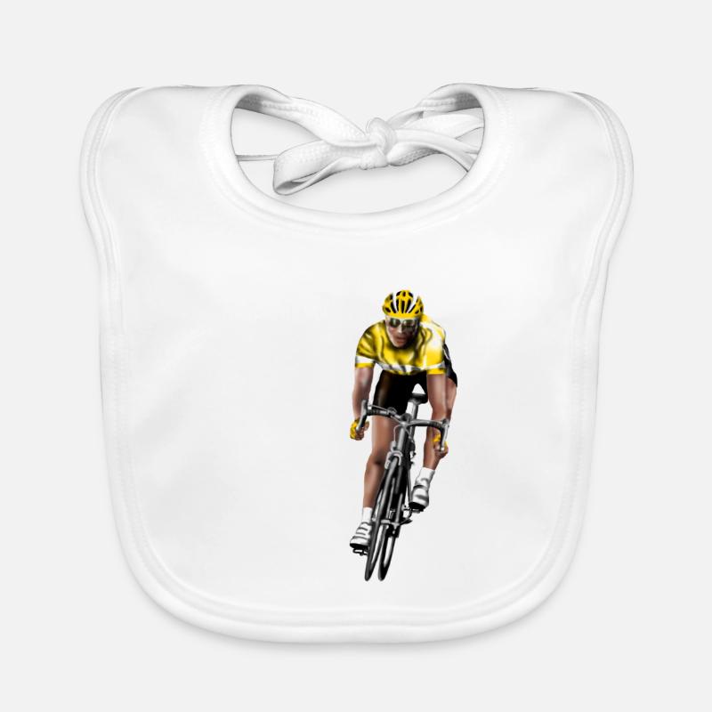 vélo de course Bavoir bio Bébé