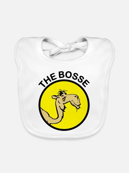 The Bosse I - Bavoir bio Bébé - blanc