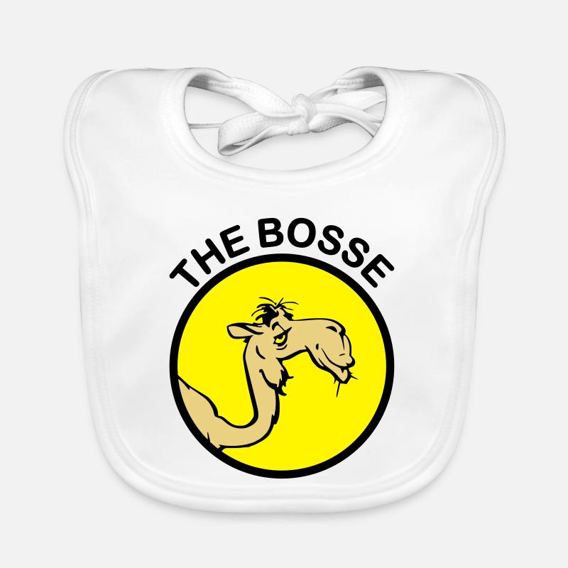 The Bosse I - Bavoir bio Bébé - blanc