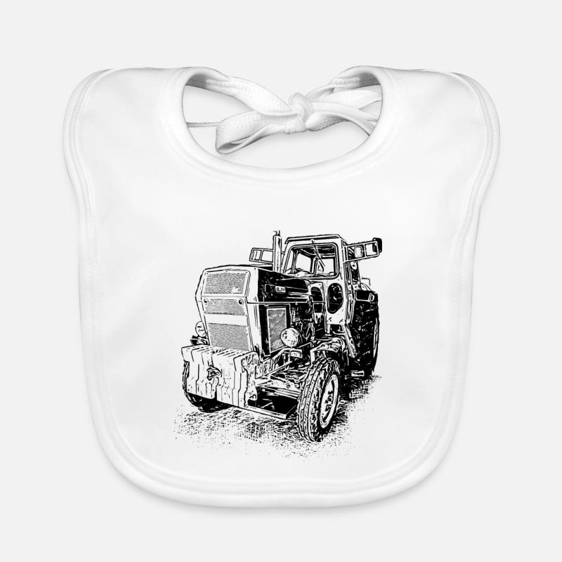 Tractor Fortschritt ZT 303 E Organic Baby Bibs