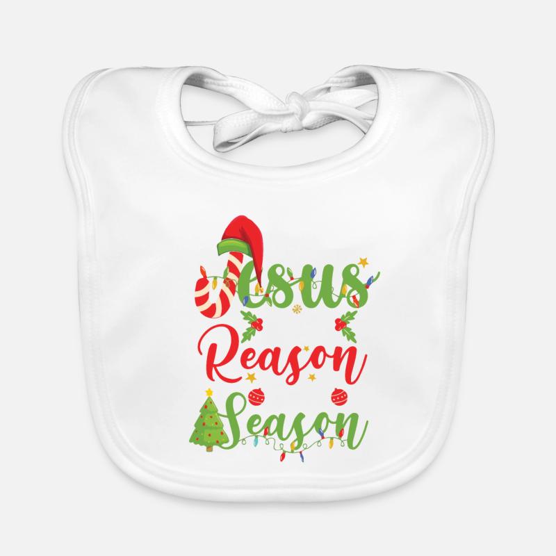 Raison de la conception de Noël de la saison Bavoir bio Bébé