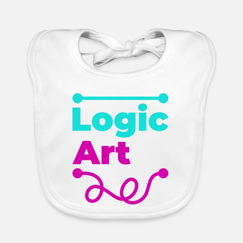 Logic VS art Organic Baby Bibs