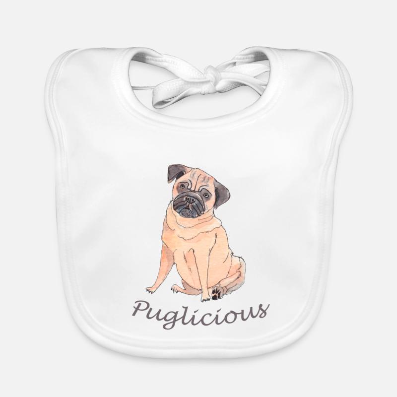 Puglicious Bavoir bio Bébé