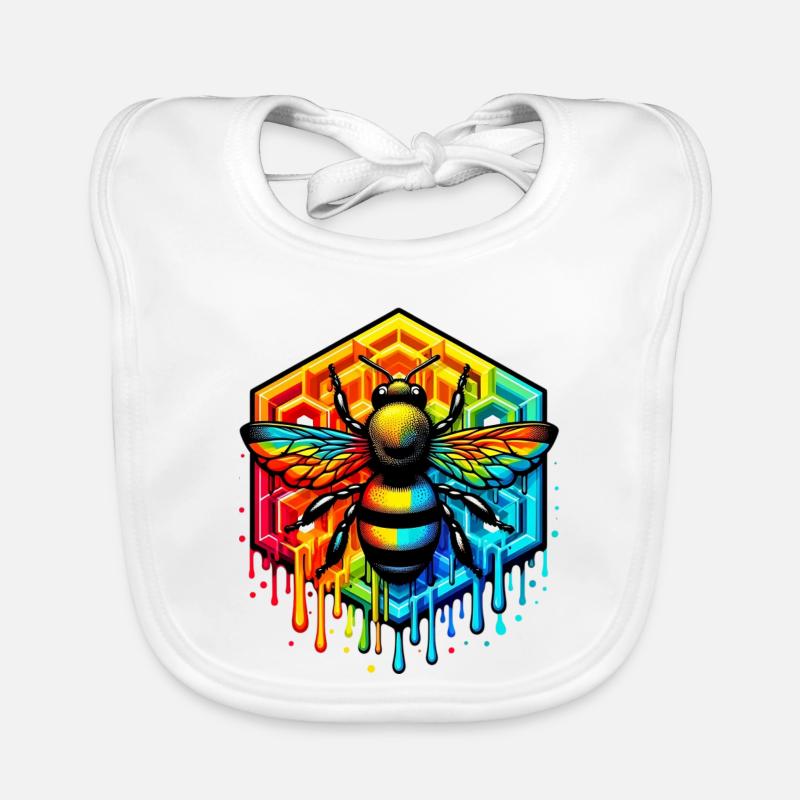 Bee Organic Baby Bibs