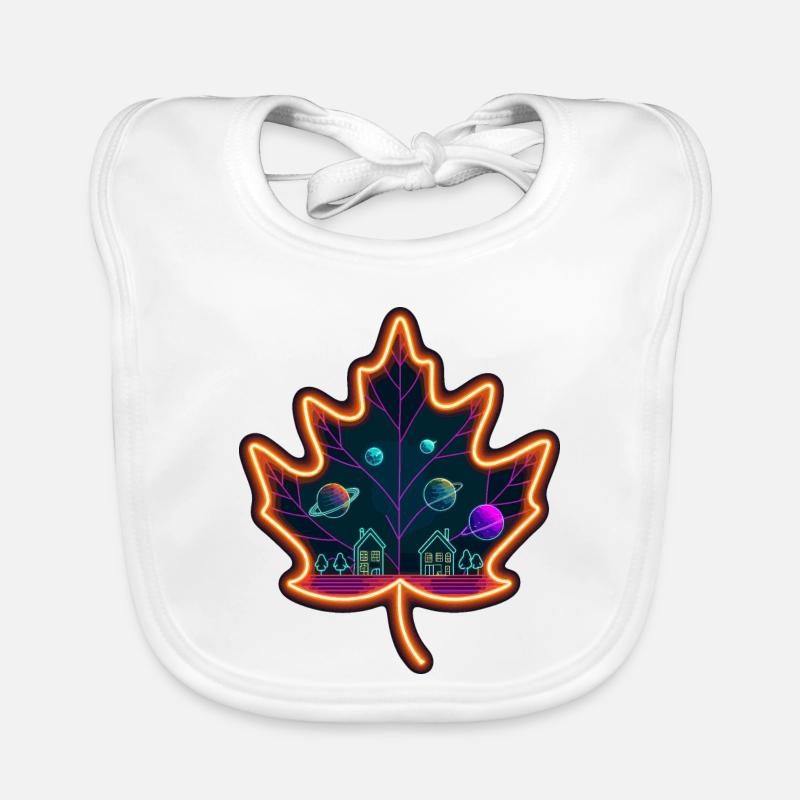 Maple leaf Organic Baby Bibs
