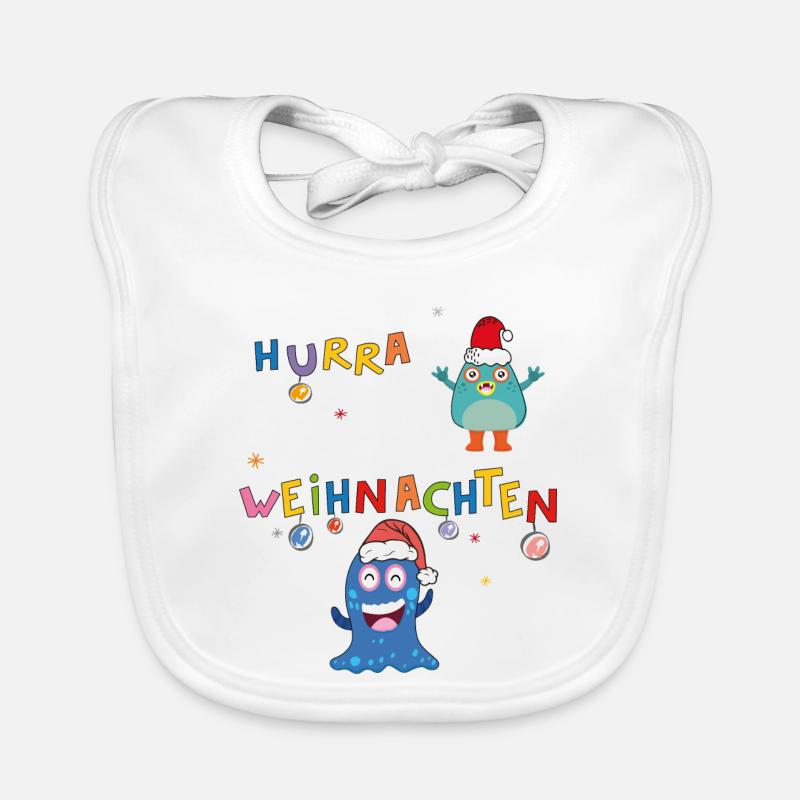 Hourra Noël Bavoir bio Bébé
