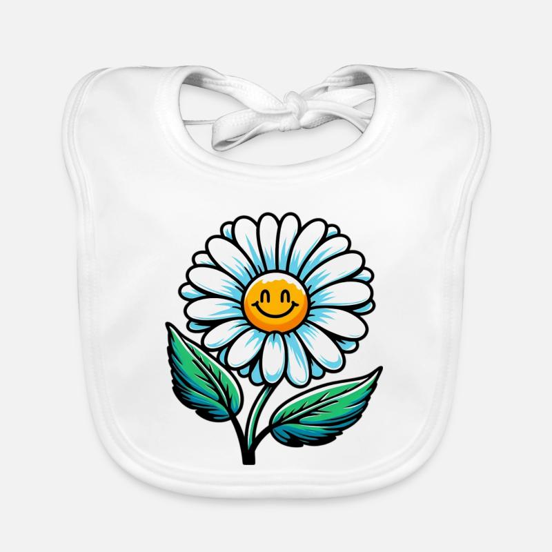 Daisy Organic Baby Bibs