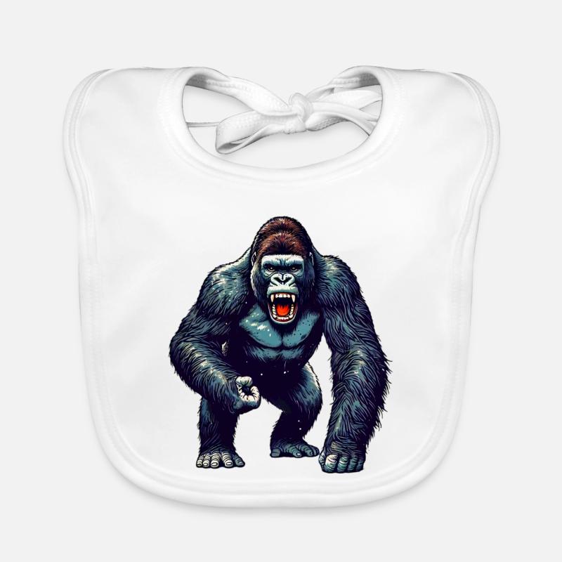 Gorilla Baby Bio-Lätzchen