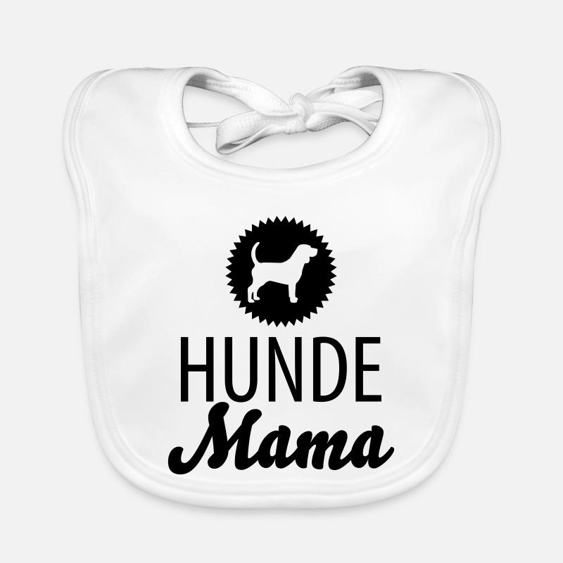 Chiens Maman Bavoir bio Bébé