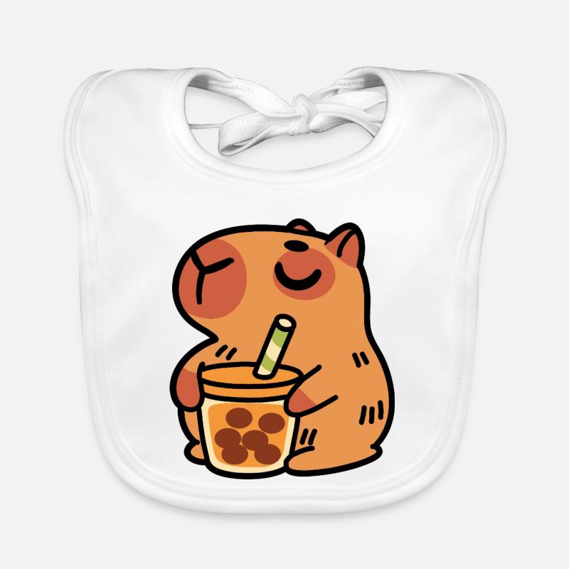 Bébé Capybara Bavoir bio Bébé
