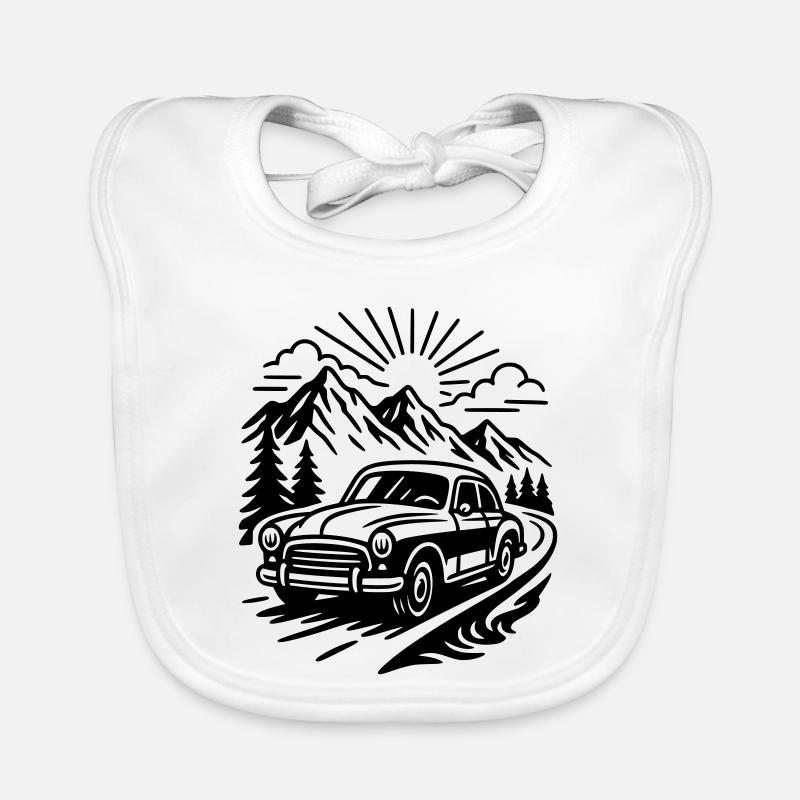 Oldtimer Baby Bio-Lätzchen