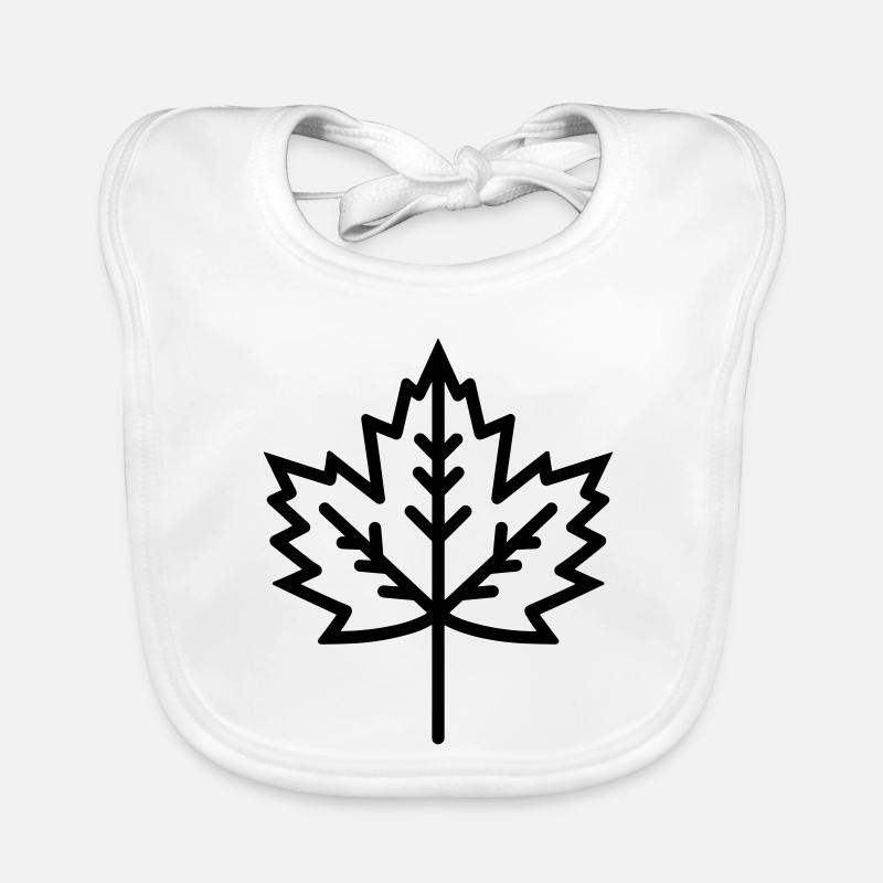 Feuille d’Érable Bavoir bio Bébé