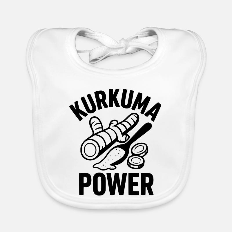Turmeric Power Organic Baby Bibs