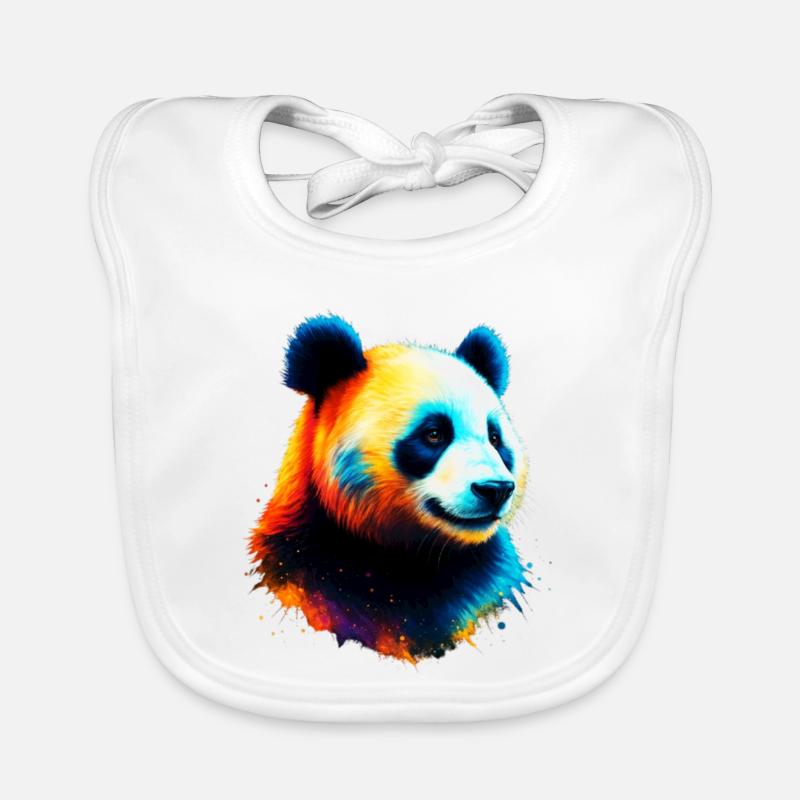 Panda Baby Bio-Lätzchen
