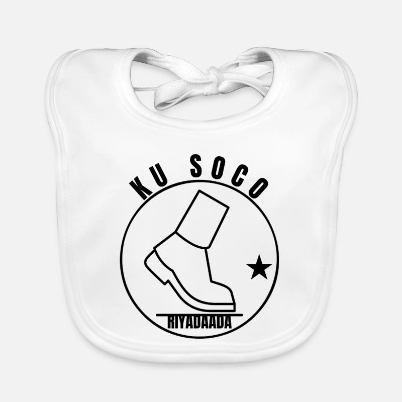 Ku Soco Riyadaada Somali Dream Chaser Tee Baby Bio-Lätzchen