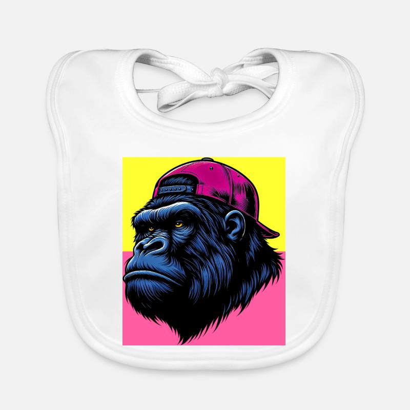 Gorilla Baby Bio-Lätzchen