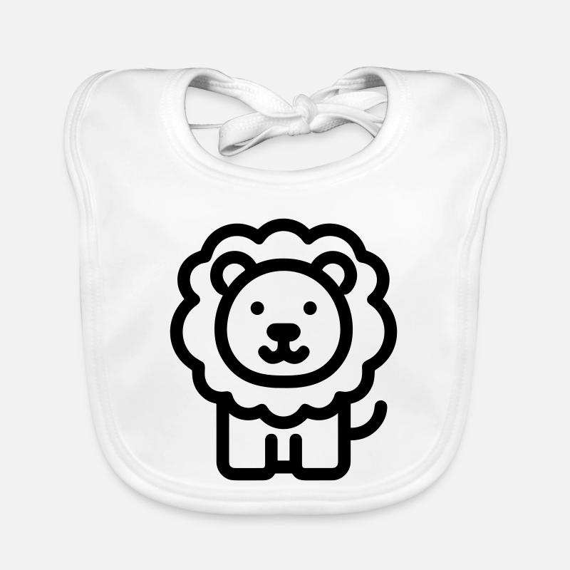 lion Organic Baby Bibs