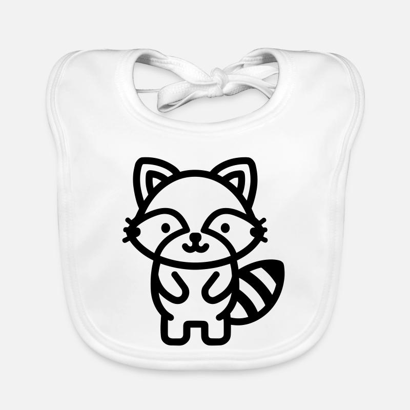 raccoon Organic Baby Bibs