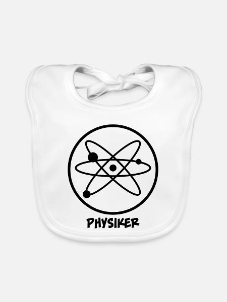 Physiker - Baby Bio-Lätzchen - Weiß
