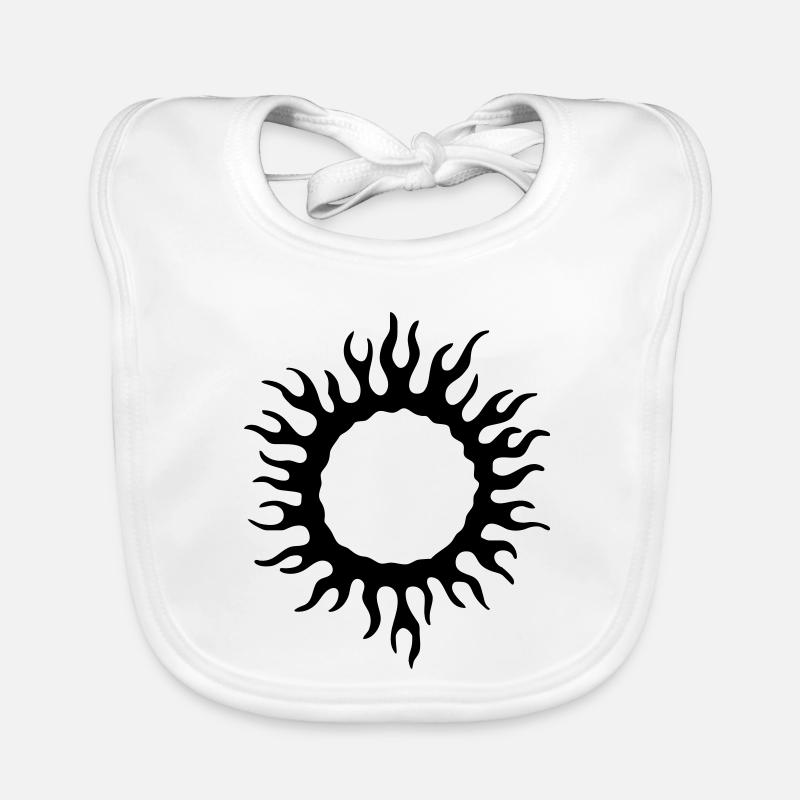 Flame circuit Organic Baby Bibs