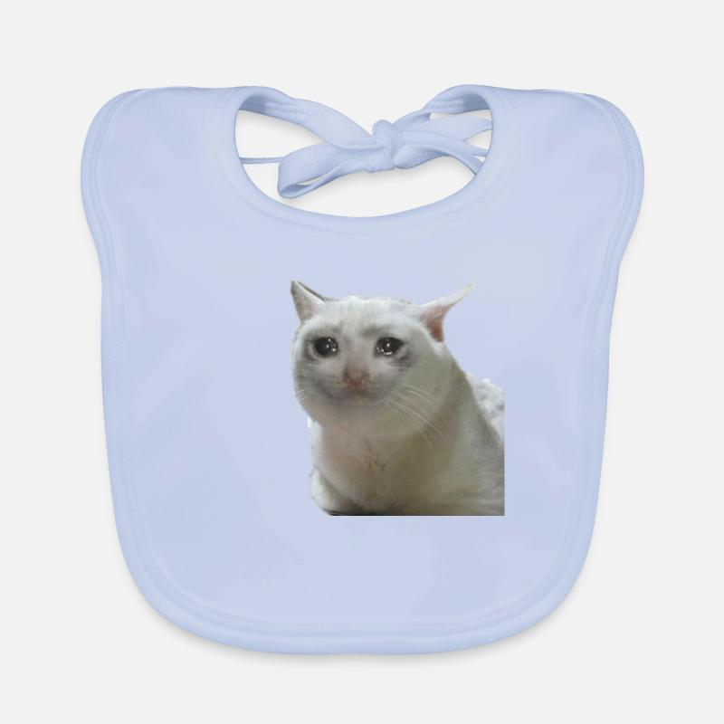 Meme Katze Baby Bio-Lätzchen