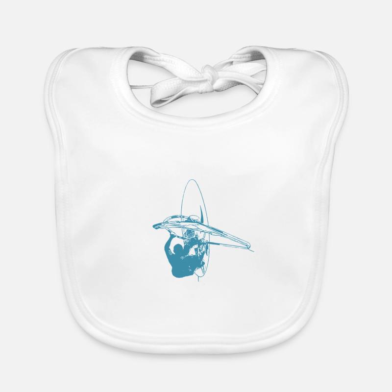 windsurfing Organic Baby Bibs