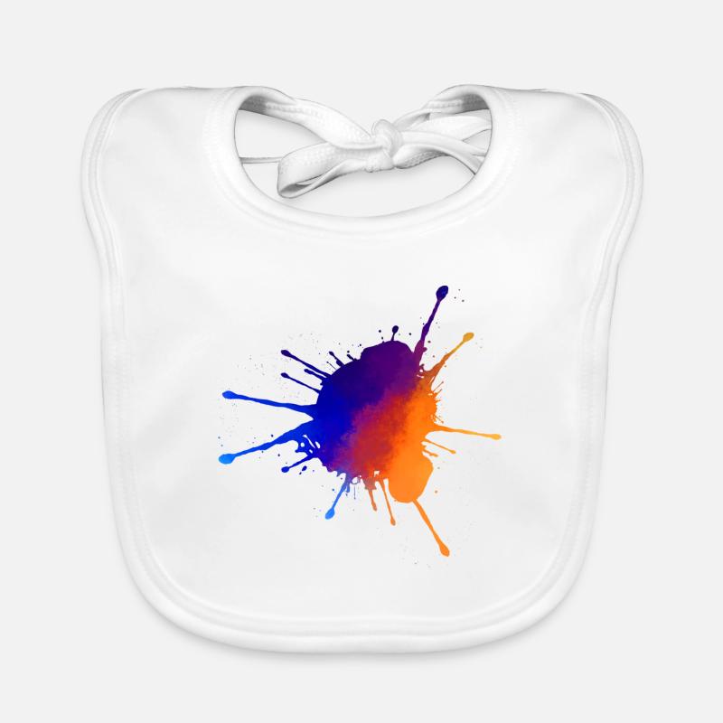 blob coloré Bavoir bio Bébé