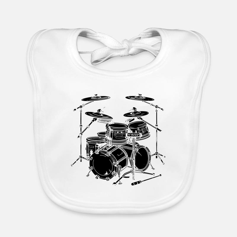 Percussion Organic Baby Bibs