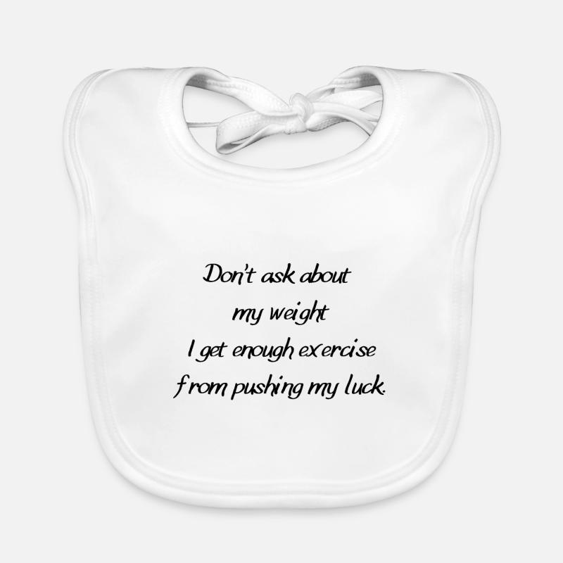 Luck as exercise Organic Baby Bibs
