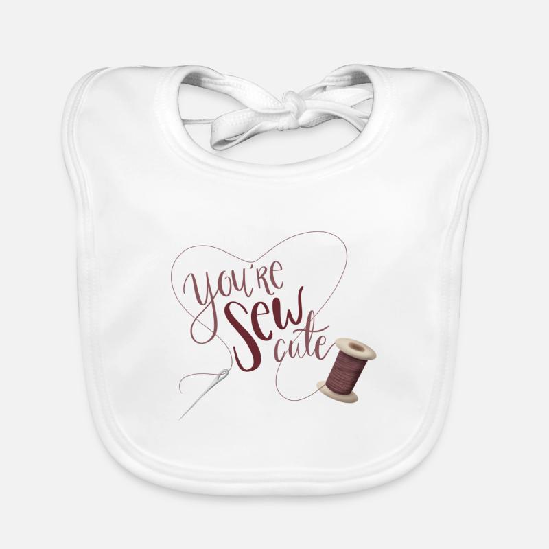 Tu es mignon Bavoir bio Bébé