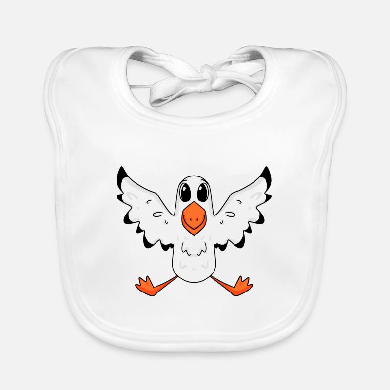 Möwe, nordsee, Vogel Baby Bio-Lätzchen