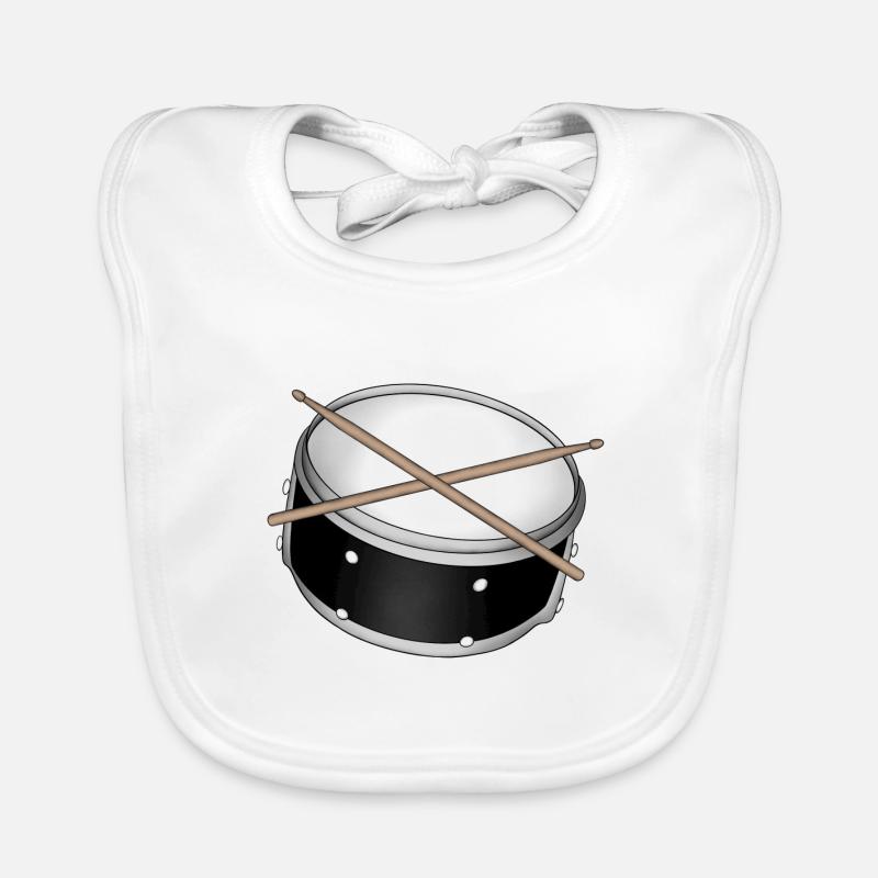 drum Organic Baby Bibs