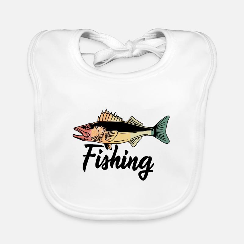 Pêche pêche pêche Bavoir bio Bébé