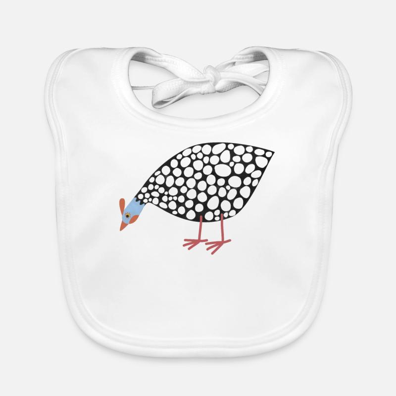 Perlhuhn Baby Bio-Lätzchen