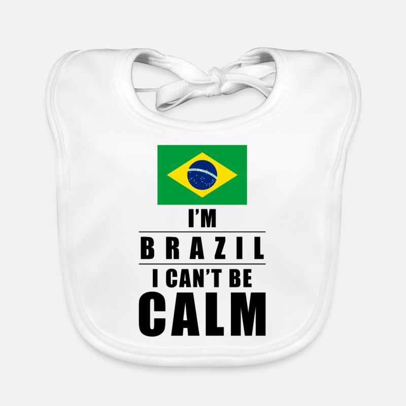 Brasilianer Spruch Baby Bio-Lätzchen
