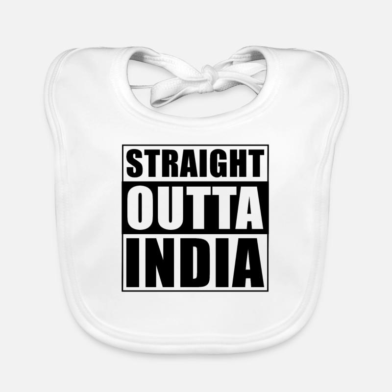 Straight outta India Organic Baby Bibs