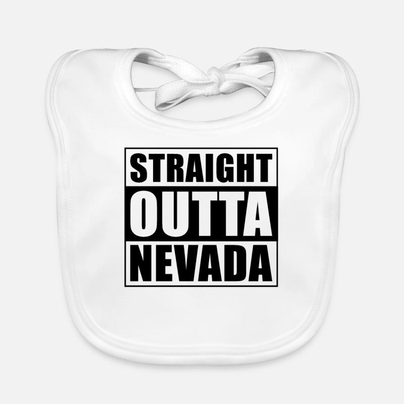 Straight outta Nevada Baby Bio-Lätzchen